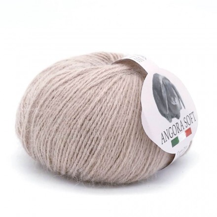 Angora Soft (Kutnor) 0171 светлый беж, пряжа 25г