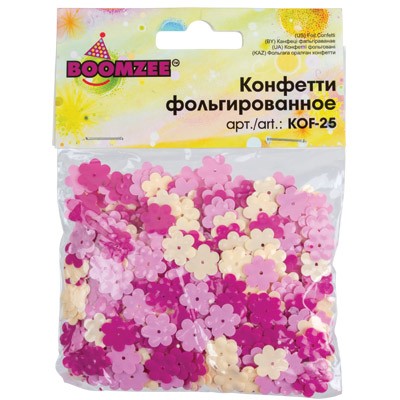 KOF-25 11 &quot;Детская коляска&quot; конфетти фольгированное 25г