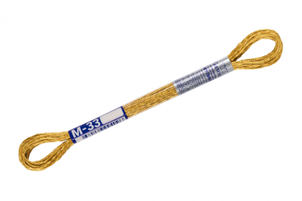 М-33 т.золото, металлик Gamma, 8м