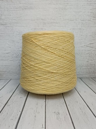 Bravo (Zegna Baruffa) Abricot, пряжа бобинная итальянская 1г