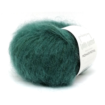 Mohair Royal (Lana Gatto) 05896 изумруд, пряжа 25г