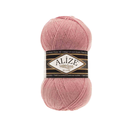 Superlana Klasik (Alize) 144 пудра, пряжа 100г
