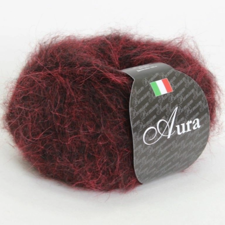 Aura (Seam) 821 вишня, пряжа 25г