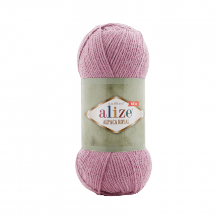 Alpaca royal New (Alize) 269 розовый, пряжа 100г