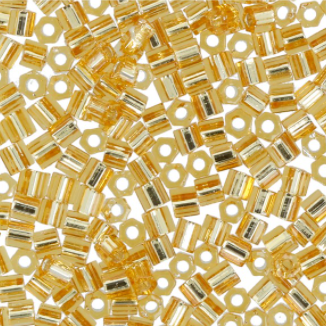 TOHO HEXAGON 0022B золотистый, бисер 5 г (Япония)
