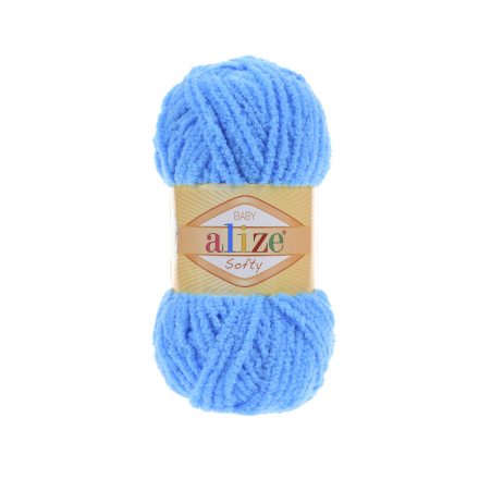 Softy (Alize) 364 бирюза, пряжа 50г