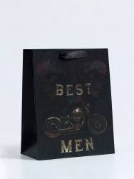 10688564 &quot;Best man&quot; пакет подарочный 18х23х10 см
