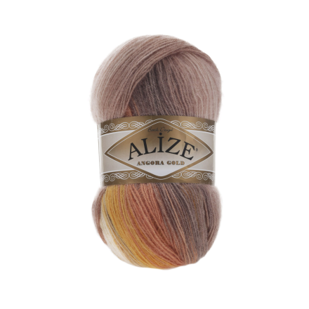 Angora Gold Batik (Alize) 4741, пряжа 100г