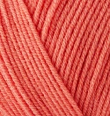 Cotton Gold (Alize) 154 коралл, пряжа 100г