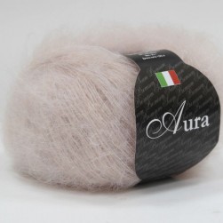 Aura (Seam) 812 пудра, пряжа 25г
