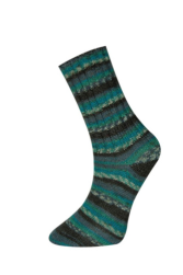 Socks Bamboo (Himalaya) 120-04 морской принт, пряжа 100г
