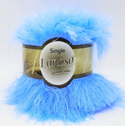 Single (Lanoso) 940 голубой, пряжа 100г