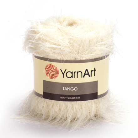 Tango (Yarnart) 503 молочный, пряжа 100г