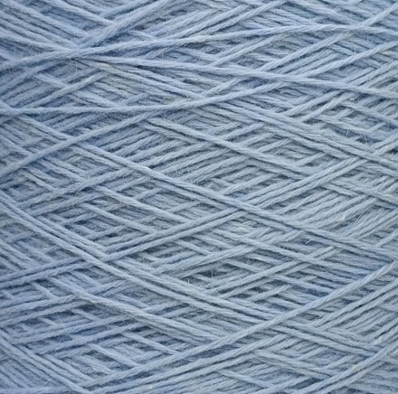 Bravo (Zegna Baruffa) Blue, пряжа бобинная итальянская 1г