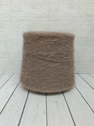 KidMohair (Filati) 906 молочный шоколад, пряжа бобинная итальянская 1г