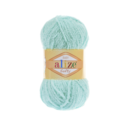 Softy (Alize) 669 св.бирюза, пряжа 50г