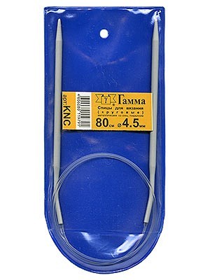 KNC №4,5 спицы круговые, длина лески 80 см