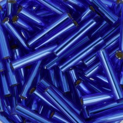 TOHO BUGLE 9мм 0028 яр.синий, бисер 5 г (Япония)