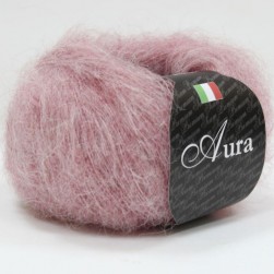 Aura (Seam) 813 пыльная роза, пряжа 25г