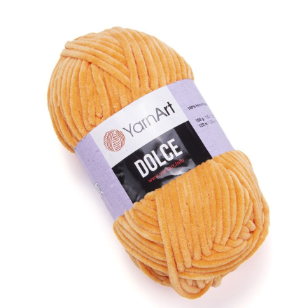 Dolce (Yarnart) 852 абрикос, пряжа 100г