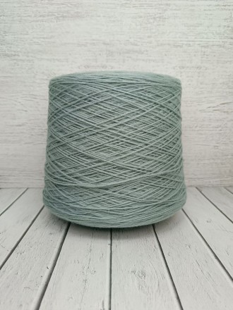 Bravo (Zegna Baruffa) Jadeite, пряжа бобинная итальянская 1г