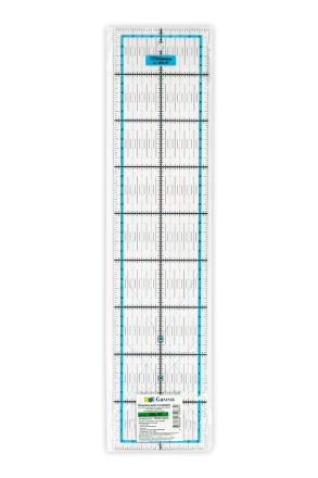 QRL-07 линейка для пэчворка 10х45 см