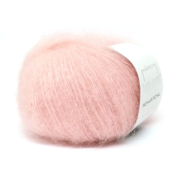 Mohair Royal (Lana Gatto) 12921 пудра, пряжа 25г