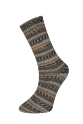 Socks Bamboo (Himalaya) 130-02 серо-бежевый принт, пряжа 100г
