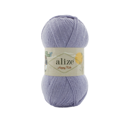 Happy Kids (Alize) 257 сирень, пряжа 100г
