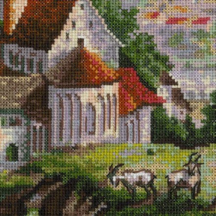 1701 &quot;Монастырь Шоненверт&quot; набор для вышивки крестом