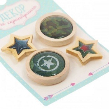 2329843 &quot;Military&quot; декор для скрапбукинга
