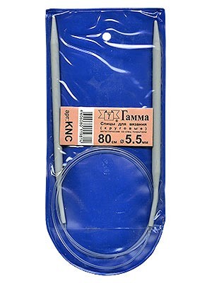 KNC №5,5 спицы круговые, длина лески 80 см