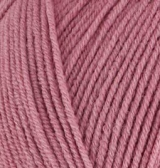 Cotton Gold (Alize) 676 сухая роза, пряжа 100г