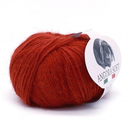 Angora Soft (Kutnor) 7248 терракот, пряжа 25г