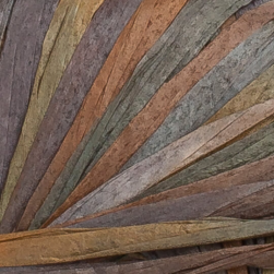 Raffia Multi (Fibra Natura) 117-03 коричневый-зеленый, пряжа 35г
