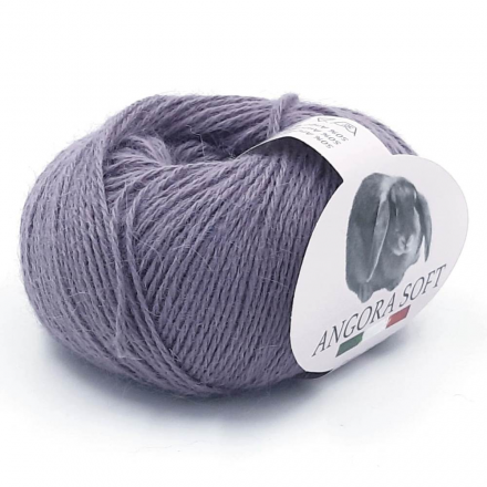 Angora Soft (Kutnor) 0183 серая лаванда, пряжа 25г