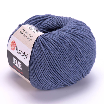 Jeans (Yarnart) 68 серо-голубой, пряжа 50г