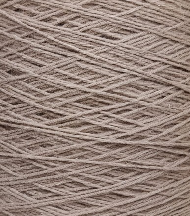Bravo (Zegna Baruffa) Shadow Gray, пряжа бобинная итальянская 1г