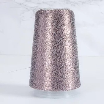 Люрекс (Фабричный Китай) 81/1 кобальт-медный, пряжа 50г
