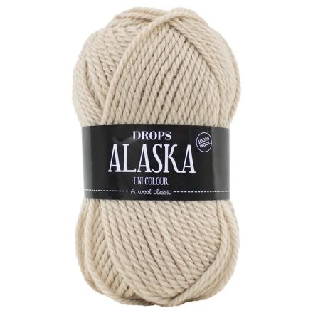 Alaska (Drops) 61 пшеничный, пряжа 50г