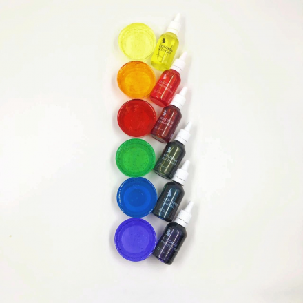 COLORUS синий (жирорастворимый) краситель жидкий для свечей 30г