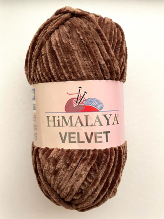 Velvet (Himalaya) 90066 грильяж, пряжа 100г