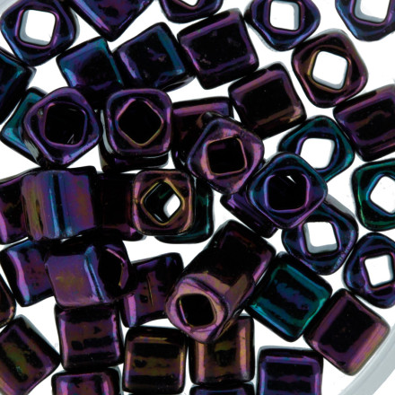 TOHO CUBE 4 мм 0085 коричневый, бисер 5 г (Япония)