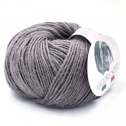 Angora Soft (Kutnor) 0478 серо-коричневый, пряжа 25г