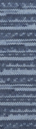 Superwash Wool (Alize) 7677 джинсовый принт, пряжа 100г