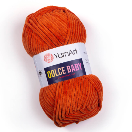 Dolce Baby (Yarnart) 778 рыжик, пряжа 50г