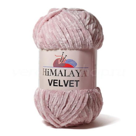 Velvet (Himalaya) 90049 розовая пудра, пряжа 100г