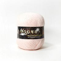 Норка длинноворсная (Color city) 832 св.персиковый, пряжа 50г