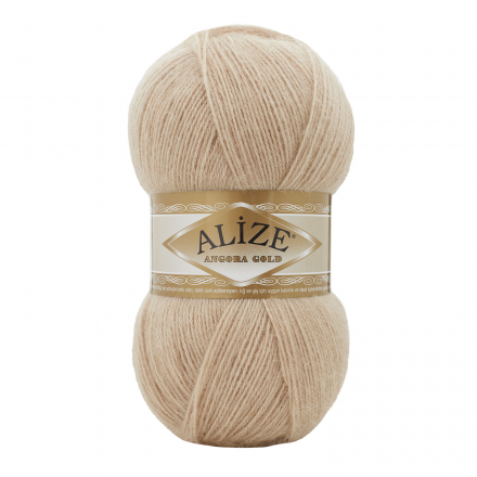 Angora Gold (Alize) 524 беж, пряжа 100г