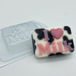 &quot;I love milk&quot; формочка для мыла